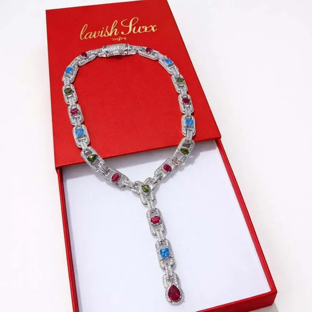 Iced Out Multi Color Gem 4 Dc 7